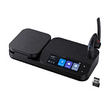 BH71 Workstation, Беспроводная Bluetooth, Шумоподав,Зарядка Qi,Дисплей 3'',USB-хаб