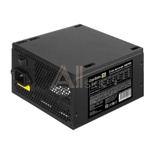 11020285 Блок питания Exegate 500W 500PPE (ATX, APFC, PC, КПД 80% (80 PLUS), 12cm fan, 24pin, 2x(4+4)pin, 2xPCI-E, 5xSATA, 3xIDE, black, кабель 220V в комплект
