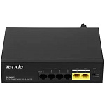 11045948 TENDA SG106PC Коммутатор настольный 6-Ports 10/100/1000 Base-TX (4-Ports PoE(PoE бюджет 58W))