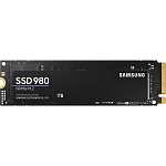 1000689233 Твердотельные накопители/ Samsung SSD 980, 1000GB, M.2(22x80mm), NVMe 1.4, PCIe 3.0 x4, 3-bit MLC, R/W 3500/3000MB/s, IOPs 500 000/480 000, TBW 600,