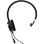 11019808 Наушники с микрофоном Jabra EVOLVE 20 Mono MS черный/красный 2м накладные оголовье (4993-823-189)