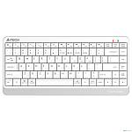 Клавиатура A4Tech Fstyler FBK11 белый/серый USB беспроводная BT/Radio slim [1595335]