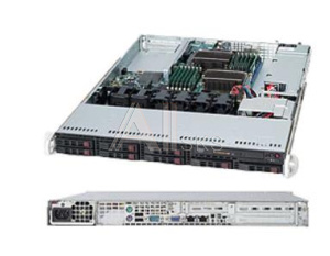 1263811 Корпус SUPERMICRO для сервера 1U 600W CSE-113TQ-600WB