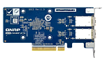 1000722960 Сетевая карта QNAP Сетевая карта/ QXG-10G2SF-X710 LAN Expansion Card, PCIe Gen3 x8, 2 x SFP+ ports (10Gbps/1Gbps)