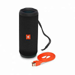 471753 Колонка порт. JBL FLIP 4 черный 16W 2.0 BT/3.5Jack 3000mAh (JBLFLIP4BLK)