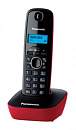 620633 Р/Телефон Dect Panasonic KX-TG1611RUR красный/черный АОН