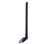 11045932 TENDA U10 USB Wi-Fi-адаптер двухдиапазонный стандарта AC650 с внешней антенной 6dBi
