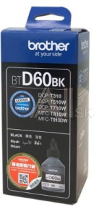 1037275 Картридж струйный Brother BTD60BK черный (6500стр.) (108мл) для Brother DCP-T310/T510W/T710W