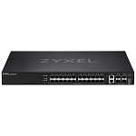 1000703443 Коммутатор/ Zyxel XGS2220-30F L3 Access switch , rack 19", 24xSFP, 2xRJ-45: 1/2.5/5/10G, 4xSFP+, standalone/cloud management