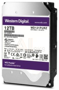 1241418 Жесткий диск SATA 12TB 6GB/S 256MB PURPLE WD121PURZ WDC