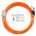 11053373 Cabeus FOP-62-SC-FC-5m Шнур оптический duplex SC-FC 62,5/125 mm 5м LSZH