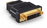 359901 Переходник Buro DVI-I(f) HDMI (m) (HDMI-19M-DVI-I(F)-ADPT) черный