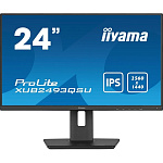 1998113 LCD IIYAMA 23.8" XUB2493QSU-B5 {IPS 2560x1440 60Hz 4ms 300cd 8bit(6bit+FRC) HDMI2.0 DisplayPort 3xUSB3.0 2x2W Pivot VESA}