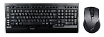 618555 Клавиатура + мышь A4Tech 9300F клав:черный мышь:черный USB беспроводная Multimedia