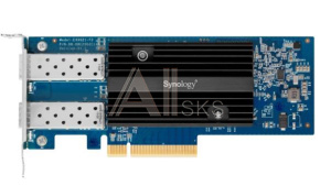 Сетевой адаптер PCIE 10GB SFP+ E10G21-F2 SYNOLOGY Сетевой адаптер PCIE 10GB SFP+ E10G21-F2 SYNOLOGY