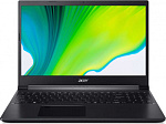 1217399 Ноутбук Acer Aspire 7 A715-75G-74Z8 Core i7 9750H/8Gb/SSD256Gb/NVIDIA GeForce GTX 1650 Ti 4Gb/15.6"/IPS/FHD (1920x1080)/Eshell/black/WiFi/BT/Cam