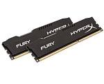 1156638 Модуль памяти KINGSTON Fury Gaming DDR3 Module capacity 4Гб Количество 2 1600 МГц Множитель частоты шины 10 1.5 В черный HX316C10FBK2/8