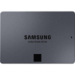 1000689251 Твердотельные накопители/ Samsung SSD 870 QVO, 4000GB, 2.5" 7mm, SATA3, 4-bit MLC, R/W 560/530MB/s, IOPs 98 000/88 000, TBW 1440, DWPD 0.33 (12 мес.)