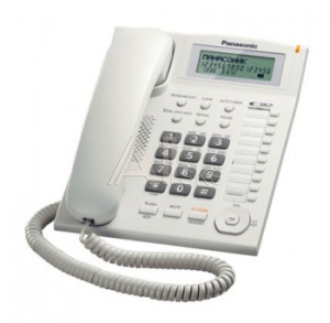 596507 Телефон проводной Panasonic KX-TS2388RUW белый