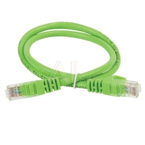 1567181 ITK PC02-C5EU-1M5 Коммутационный шнур (патч-корд), кат.5Е UTP, 1,5м, зеленый