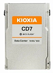 KCD71RUG7T68 KIOXIA Enterprise SSD 2,5"(SFF/U.2), CD7-R, 7680GB, NVMe 1.4/PCIe 4.0 1x4, R6450/W5600MB/s, IOPS(R4K) 1100K/180K, MTTF 2,5M, 1DWPD/5Y (Read Intensive)