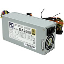 1280495 Procase GA2600 Блок питания ATX 2U 2FAN (600W), 80+ Gold, 200*100*70mm, Активный PFC, +5B=20A, +12B=50A, +3,3B=20A, 5VSB=3.5A, -12B=0.3A, Защита от
