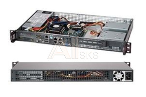 1157497 Корпус SUPERMICRO для сервера 1U 200W BLACK CSE-505-203B