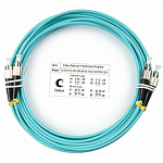 11038687 Cabeus FOP-50-FC-FC-5m Шнур оптический duplex FC-FC 50/125 mm OM3 5м LSZH