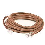 11059676 Кабель ACD Патч-корд ACD-LPU6Z-10MN |ACD-LPU6Z-10MN| Cat6 UTP 26AWG 4Pair, CU, LSZH, Коричневый, 10м