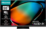 1973337 Телевизор LED Hisense 55" 55U8KQ темно-серый 4K Ultra HD 120Hz DVB-T DVB-T2 DVB-C DVB-S DVB-S2 USB WiFi Smart TV