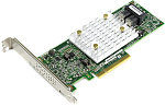 1000451317 Контроллер жестких дисков Microsemi Adaptec SmartRAID 3102-8i Single,8 internal port,PCIe Gen3 ,x8,2 GB DDR4,RAID 0/1/10,RAID 5/6/50/60,FlexConfig