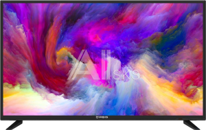IRBIS 43S01FD256BS, 43", 1920x1080, 16:9, Digital (DVB-T2/DVB-S2/DVB-C/PAL/SECAM), Smart TV, 1024MB, 8GB, Wi-Fi, Input (AV RCA, USB, VGA, HDMIx3, PC a IRBIS 43S01FD256BS, 43", 1920x1080, 16:9, Digital (DVB-T2/DVB-S2/DVB-C/PAL/SECAM), Smart TV, 1024MB, 8GB, Wi-Fi, Input (AV RCA, USB, VGA, HDMIx3, PC a