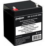 1800388 Exegate EX285949RUS Аккумуляторная батарея HR 12-5 (12V 5Ah 1221W, клеммы F1)
