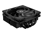 ID-COOLING IS-40-XT BLACK LGA1700/1200/115X/AM5/AM4 низкопрофильный высота 47mm (24шт/кор, TDP 100W, PWM, 4 тепл.трубки прямого контакта, FAN 92mm, че