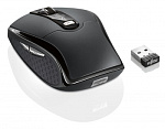 1565918 Мышь Fujitsu Wireless Notebook Mouse WI660 черный оптическая (2000dpi) беспроводная USB