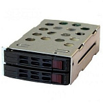 1288721 Supermicro MCP-220-82609-0N OEM Корзина для установки дисков 2*2,5" в заднюю панель корпуса CSE-826