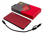1152254 Мобильный аккумулятор GP Portable PowerBank MP05 Li-Pol 5000mAh 2.1A+2.1A красный 2xUSB