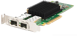 540-BDPW DELL Emulex LPe35002 Dual Port FC32 Fibre Channel HBA, PCIe Low Profile V2, Customer Kit (including FC32 trancievers x 2)