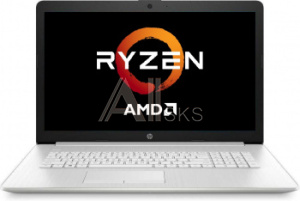 1643259 Ноутбук HP 17-ca2036ur Ryzen 3 3250U 8Gb SSD512Gb AMD Radeon 17.3" HD+ (1600x900) Free DOS silver WiFi BT Cam