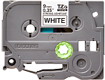 TZES221 Brother TZeS221: кассета с лентой с мощной клейкой поверхностью для печати наклеек черным на белом фоне, ширина: 9 мм.