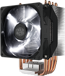 1000446501 Кулер для процессора/ Cooler Master Hyper H411R (100W, 4-pin, 136mm, tower, Al/Cu, white LED, fans: 1x92mm/34.1CFM/29.4dBA/2000rpm, 1700/1200/115x