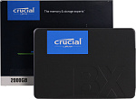 1000677128 Твердотельный накопитель Crucial SSD BX500, 2000GB, 2.5" 7mm, SATA3, 3D TLC, R/W 540/500MB/s, TBW 720, DWPD 0.2 (12 мес.)