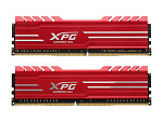 1240009 Модуль памяти ADATA XPG GAMMIX D10 Gaming DDR4 Общий объём памяти 16Гб Module capacity 8Гб Количество 2 2666 МГц Множитель частоты шины 16 1.2 В красн