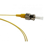 Hyperline FPT-B9-9-ST/UR-1M-LSZH-YL (FPT9-9-ST-UPC-1M) Пигтейл волоконно-оптический SM 9/125 (OS2), ST/UPC, 1 м, LSZH