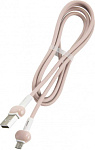 1433031 Кабель Redline Candy УТ000021986 USB (m)-micro USB (m) 1м розовый