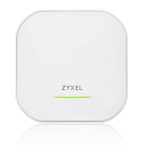 WAX620D-6E-EU0101F Гибридная точка доступа Zyxel NebulaFlex Pro WAX620D-6E, WiFi 6, 802.11a/b/g/n/ac/ax (2,4 и 5 ГГц), MU-MIMO, антенны 4x4 с двойной диаграммой, до 575+