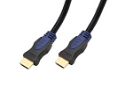 135798 Кабель HDMI Wize [WAVC-HDMI-5M] 5 м, v.2.0b, 19M/19M, 4K/60 Hz 4:4:4, 30 AWG, HDCP 1.4, HDCP 2.2, Ethernet, позол.разъемы, экран, черный, эргономичный