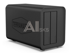 Система хранения данных TerraMaster F2-424 tower NAS QC 3,4Ghz/8Gb(32)/TRAID,JBOD,RAID0,1/up to 2 HDD SATA(3,5 or 2,5)/2xM.2 2280 NVMe/2xUSB3.2/HDMI/2
