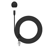 508251 Sennheiser MKE ESSENTIAL OMNI-BLACK-3-PIN Петличный микрофон круговой направленности. Черный. Кабель с разъёмом mini-Lemo 3-pin.