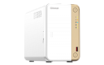 1000707242 Сетевое хранилище без дисков/ channel QNAP TS-262-4G NAS 2 HDD trays, 2 x M.2 NVMe PCIe Gen 3 x1, 2-core Intel Celeron N4505 2.9 GHz, 4 GB RAM (4GB